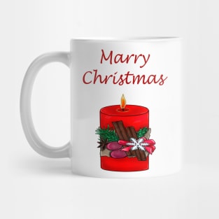 X-mas Candle Mug